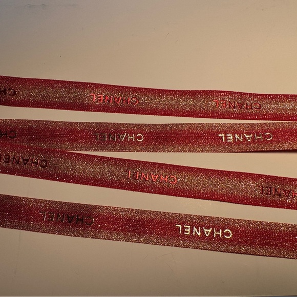Chanel Red Accessory Ribbon - Picture 2 of 6